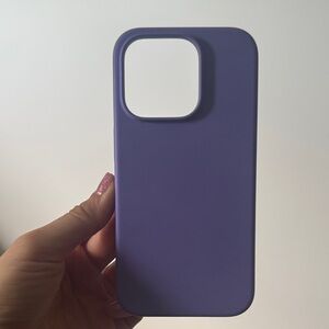 Purple Silicone Phone Case